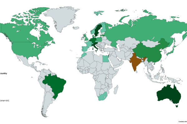 Which Countries Have the Highest Proportion of Vegetarians?